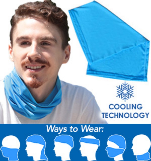 Picture 1 of The Chilly Wrap Stay-Cool Neck Gaiter