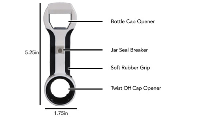 Picture 2 of Easy OFF Bottle Opener