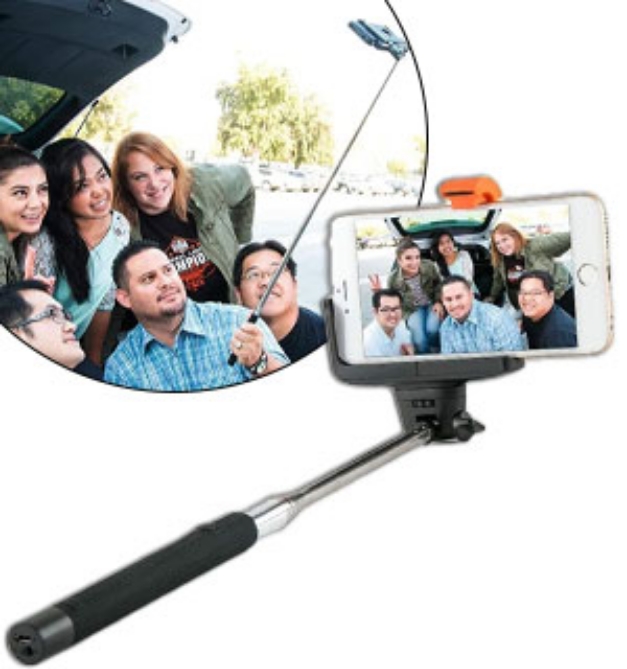 Picture 1 of Long Reach Selfie Stick for iPhones and Android Phones