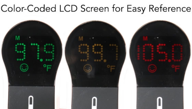 Picture 3 of No-Contact Infrared And Rapid-Reading Thermometer For Skin And Ears