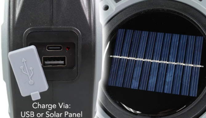 Click to view picture 5 of Solar 3-Way Anywhere Light With Dual Charging