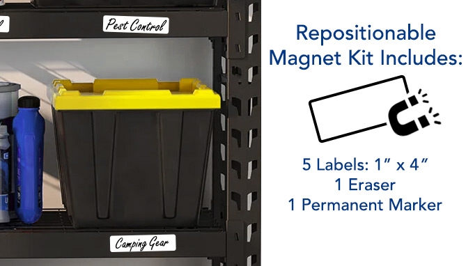 Click to view picture 6 of Erasable Label Kits: Magnets or Stickers