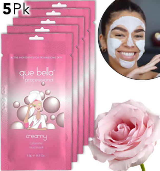 Picture 1 of Que Bella Refreshing & Cleansing Facial Treatment 5-Pack
