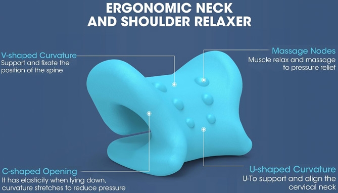 Click to view picture 2 of The Max Relax: Neck, Shoulder, And Back Tension And Pain Reliever
