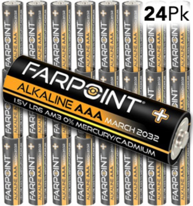 Picture 1 of 24pk AAA Alkaline Battery