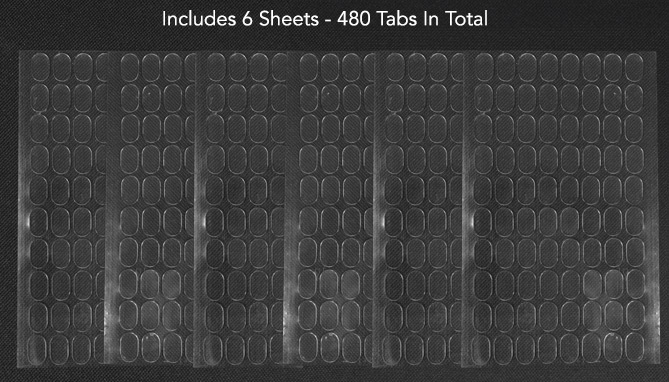 Click to view picture 3 of Removable and Versatile Gel Glue Super Sticky Tabs - 480 Pieces