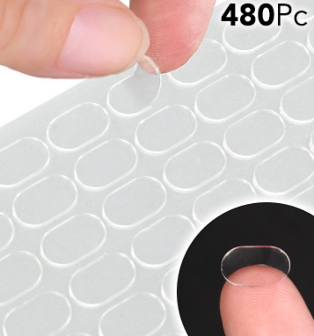 Picture 1 of Removable and Versatile Gel Glue Super Sticky Tabs - 480 Pieces