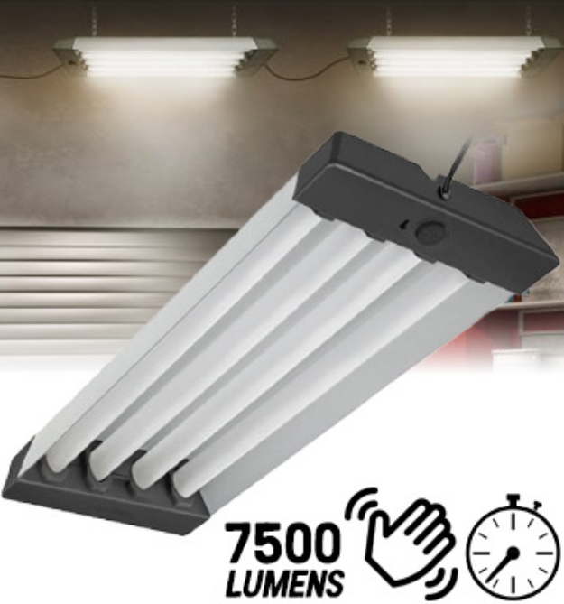 Picture 1 of 2 Foot Linkable 7500 Lumen Overhead Shop Light