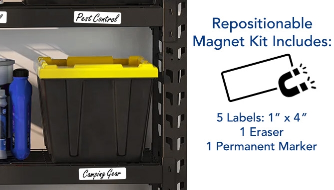 Click to view picture 4 of Erasable Magnet Label Kits