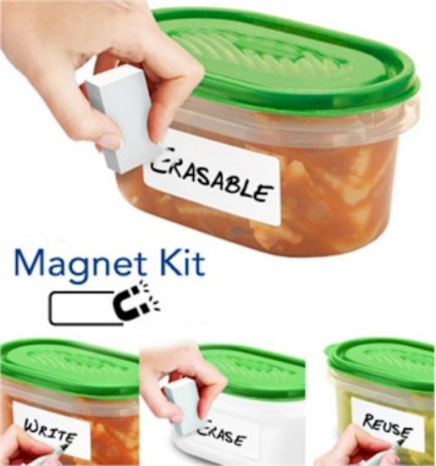 Picture 1 of Erasable Magnet Label Kits