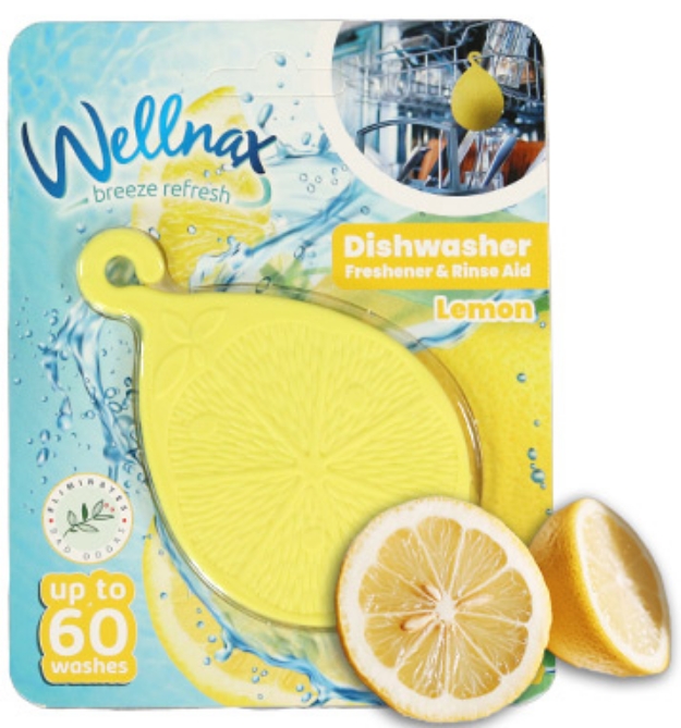 Picture 1 of Dishwasher Freshener and Rinse Aid: Lemon Scented