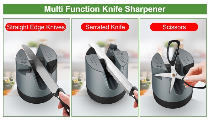 Picture 2 of Tabletop All Purpose Kitchen Knife Sharpener