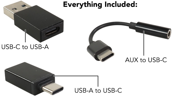 Click to view picture 5 of USB-C Adapter Set (3 Pack)