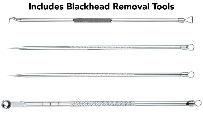 Picture 4 of Deep Cleansing Facial Steamer & Hydrator w/ BONUS Blackhead Extractor Kit