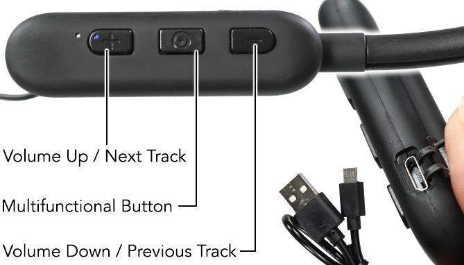 Click to view picture 5 of Flex Neckband Wireless Earphones