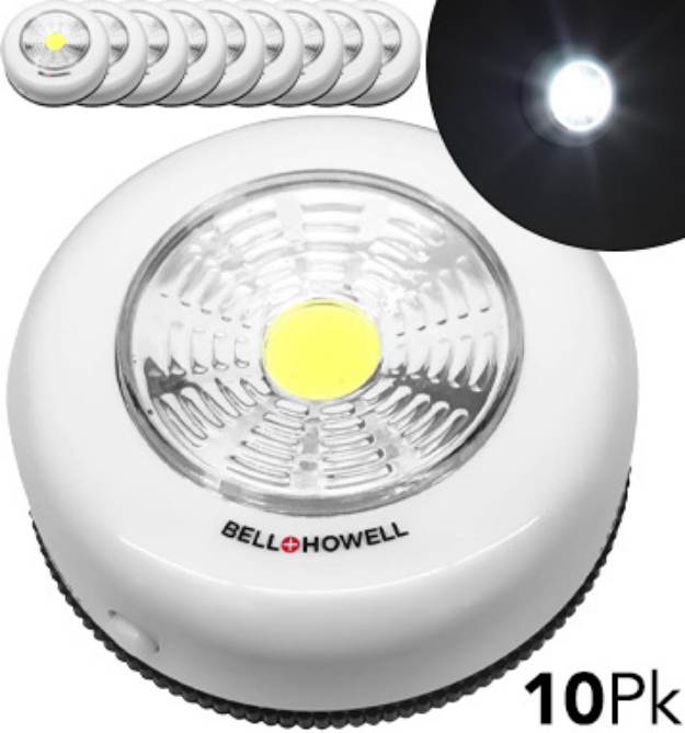 Picture 1 of Bell + Howell Mini Power Pod Lights - Mega 10-Pack