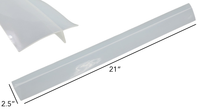 Click to view picture 3 of Clear Silicone Oven Seam Protectors: Set of 2