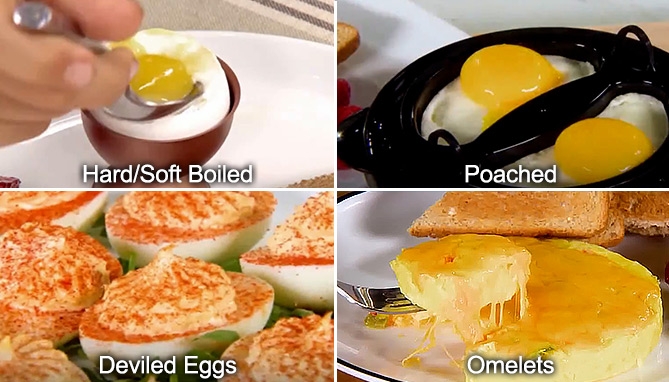 Click to view picture 7 of Shaq Egg Maker: The One-Touch Electric Egg Cooker