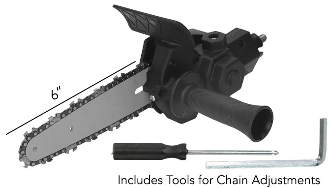 Picture 4 of Mini Chainsaw Drill Attachment