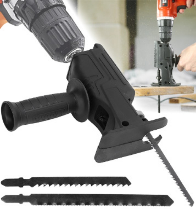 Picture 1 of Ideaworks Reciprocating Saw Electric Drill Attachment