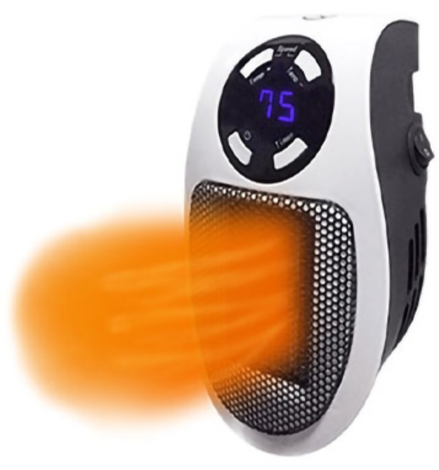 Picture 1 of Personal Plug-in 500W Digital Space Heater