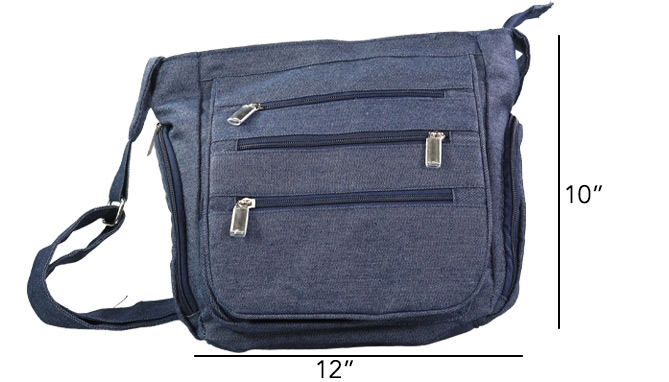 Picture 4 of Denim Mini Crossbody Bag/Purse by Gold Coast