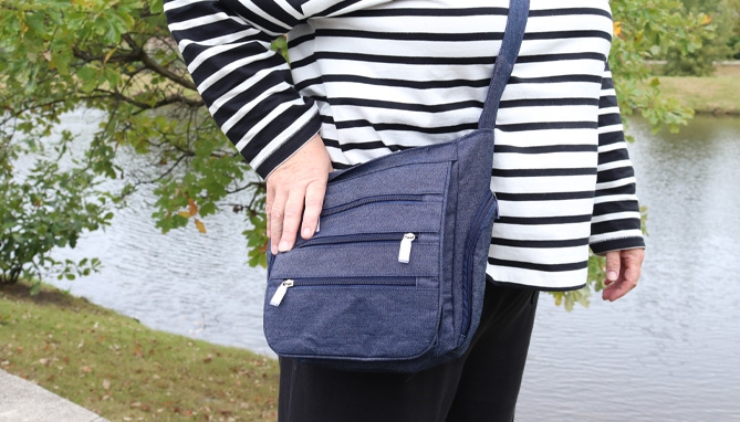 Picture 6 of Denim Mini Crossbody Bag/Purse by Gold Coast