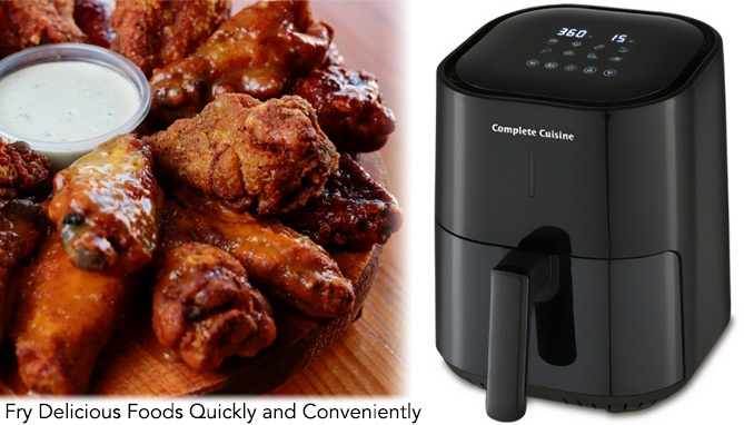 Picture 3 of 4qt Digital Air Fryer by Complete Cuisine