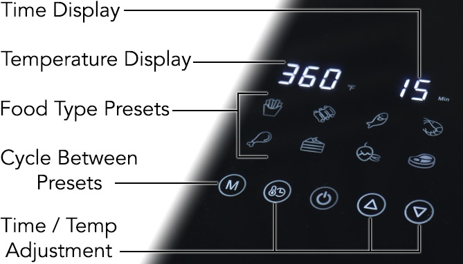 Picture 4 of 4qt Digital Air Fryer by Complete Cuisine