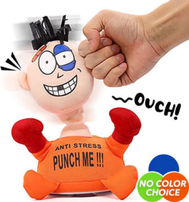 Picture 1 of Anti-Stress Punch A Guy Doll With Real Screams