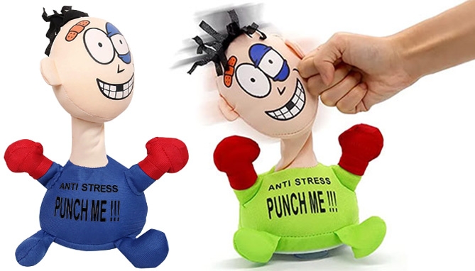 Click to view picture 5 of Anti-Stress Punch A Guy Doll With Real Screams