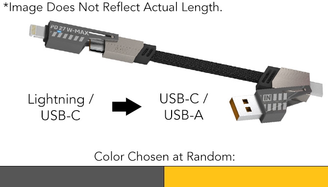 Picture 3 of 6ft 4-in-1 Transforming Cable