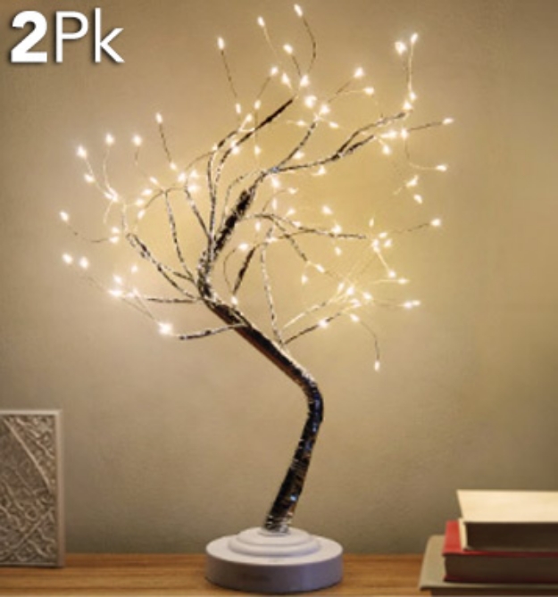 Picture 1 of Decorative LED Tree 2pk